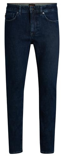 BOSS Men's Hugo Boss H-Delaware Jeans, Dark Blue407, 46W x 32L