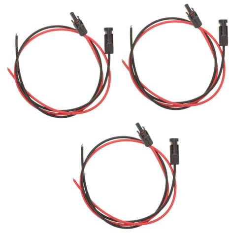 SOLUSTRE 6stücke Solar Panel Verlängerungskabel Verbindung Für Solarmodule Adapterkabel Für Einfache Installation Für Zuhause Und Unterwegs