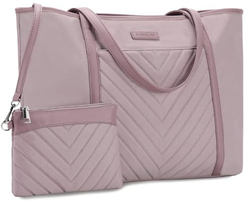 VX VONXURY Handtasche Damen Mittelgroß Laptoptasche 15,6 Zoll Arbeitstasche Shopper Lehrertasche Schultertaschen für Business Schule Universität Reisen