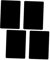 DIYEAH Desk Pad 2 Pairs Laptop Wrist Rests Small Laptop Notebook Computer Lapdesk Universal Laptop Wrist Pads Laptop Palm Wrist Pads Laptop Wrist Silicone Rest Laptop Wrist Mats