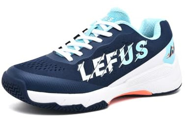 Xuanke Tennisschuhe Herren Teppich rutschfest Hallenschuhe Atmungsaktiv Badminton Schuhe Bequemen Fitnessschuhe 36-46EU Damen Sportschuhe (Blau, Erwachsene, 42, Numerisch, EU Schuhgrößensystem, M)