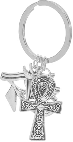 IMIKEYA Schlüsselanhänger Mit Altägyptischem Design Ägyptische Ornamente Figur Für Schlüssel Rucksack Auto Büro Taschenanhänger Religiöser Schmuck