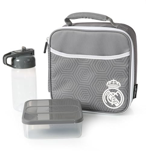 Porta Alimentos térmico Combinado Gris-Real Madrid