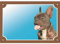 Nobby Warntafel Französische Bulldogge gelb 12 x 3,5 cm
