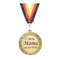 andSmile Medaille mit Gravur - Beste Mama auf der Welt - Orden aus hochwertigem Metall - Beste Mama Geschenk zum Muttertag, Geburtstag, Weihnachten - Geschenke für Mutter
