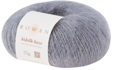 Rowan Z012000-00664 Handstrickgarn, 70% Mohair, 30% Seide, Steel, onesize, 210 Meter
