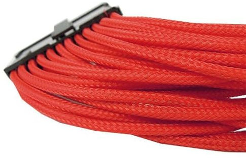 GELID Solutions Kabel 24 PIN EPS | Single Sleeve Rot | AWG 18 | Größen 30cm | Farbe Rot