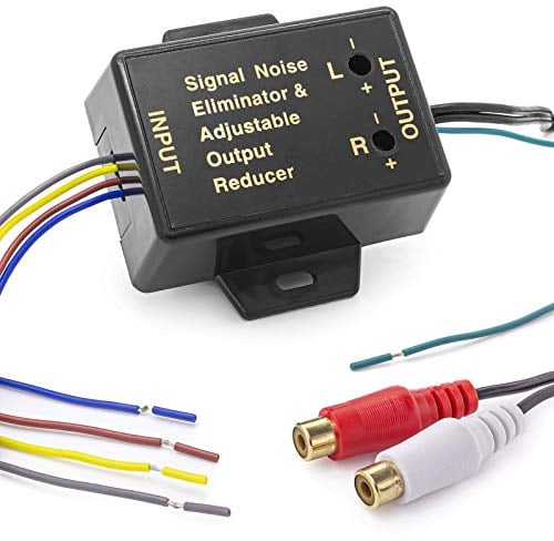 Low Level Konverter Adapter Car Audio Cinch Wandler converter Auto Radio Kabel