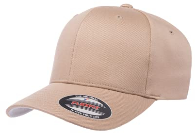Flexfit Herren Athletic Baseball Fitted Cap Verschluss, Khaki, L/XL