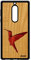 utaupia Coque Nokia 5 Bois Silicone Colibri Design Animaux Portable Rouge Peinture ecologie Oiseau Noir Pas Cher Animal Dessin Plumes Rigide