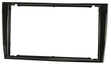 tomzz Audio 2440-019-1 Doppel DIN Radioblende kompatibel mit Peugeot 308 RCZ Piano Lack schwarz