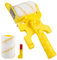 blinfixe Paint Roller Set, Roller Edger Fillable Seamless Painting Tool,Multifunction with Telescopic Rod Edge Roller Corner Brush Clean-Cut Tool Portable Home Room Wall Ceilings School, Office