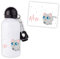 Gourde ou bouteille enfant - Personnalisable avec prénom - 500mL (Chat)
