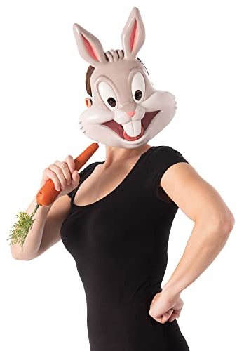 Rubie‘s Official Warner Bros. Space Jam 2 Bugs Bunny-Maske, Cartoon-Kostüm-Accessoire für Erwachsene Halloween