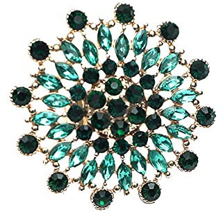 IMINI Boho übertriebener CZ Statement-Ring für Frauen Mädchen verstellbar böhmisch antik Mosaik Kristall Erweiterbar Große Offene Finger Ringe Bequeme Passform