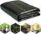 LawnScape Unkrautvlies 2m x 5m Gartenvlies Wasserdurchlässig UV Stabilisiertes Gewebtes PP Unkrautfolie Naturfreundlich Hochleistung Sandkastenvlies für Garten, Hochbeeteinlage und unter Terrassen