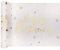 NEU Tischläufer Happy Birthday weiß-Gold, 30cm x 5m