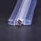 2pcs Shower Screen Seal Rubber,Shower Screen Seal Strip,With Magnetic Pvc Clear Bath Shower Screen Door Seal For 6/8/10/12 Mm Glass,bathroom Tempered Door Magnetic Silicone Strip,90°(with Magnetic