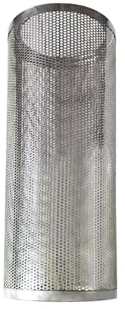 Amagogo Chimney Spark Arrestor Screen, Chimney Net Pipe Mesh, Chimney Tube Screen Pipe Spark Arrestor for Hiking, 10cmx6.3cmx45cm