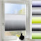 Klemmfix Plissee Ohne Bohren 80 x 100 cm Sichtschutz und Sonnenschutz Blickdicht Faltrollo Klemmfix Plisseerollo mit Klemmträger für Fenster & Tür, Grau