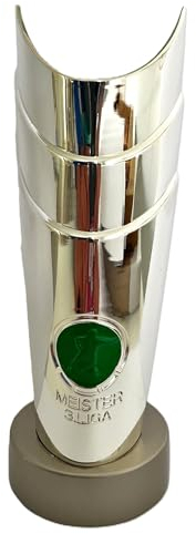 DFB Fußball 3 Liga Meister-Pokal | 100 mm aus Metall | Offizieller Lizenz-Artikel vom Deutschen Fußball-Bund | Geschenkbox | Echtheits-Zertifikat Hologramm