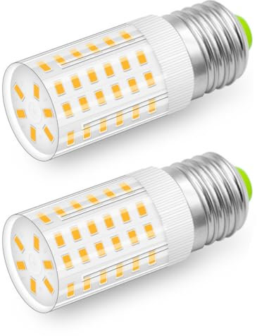 XIMNCHNI E27 12V LED Lampe 8W Ersetzt 60W- 80W 806LM für Boat RV Innenbeleuchtung Wohnmobil Gartenhaus AC12V/DC12V-24V E27 Garagelampe LED Leuchtmittel Warmweiss 3000K Nicht Dimmbar, 2er-Pack