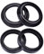 Gabel Öl Dichtung Staub Abdeckung for 1800 FLSTF FETT BOT S FLS SOFTAIL DÜNNE 1800 FLHR SE4 ROAD KING SCREAMING EAGLE CVO(2pc seal 2pc cover)