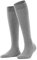 FALKE Damen Kniestrümpfe Softmerino W Kh Wolle Baumwolle lang einfarbig 1 Paar, Grau Light Grey Melange 3830, 41-42