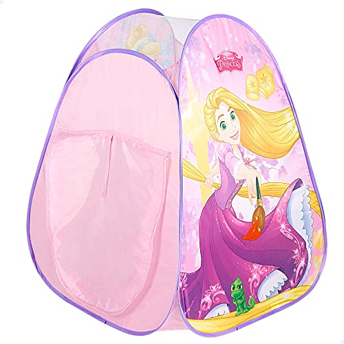 John 73144 - Pop Up Spielzelt Princess - ca. 75 x 75 x 90 cm - Schneller und einfacher Auf- & Abbau