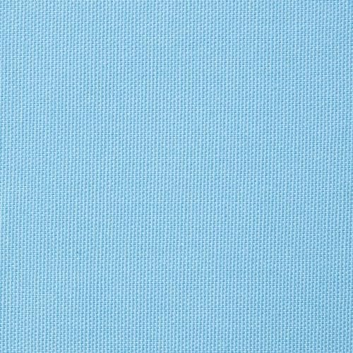 HOMESCAPES Robuster Baumwollstoff Meterware einfarbig Hellblau 150 cm breit, hellblauer Stoff zum Nähen, Dekostoff uni, Stoff 100% Baumwolle Oeko-Tex