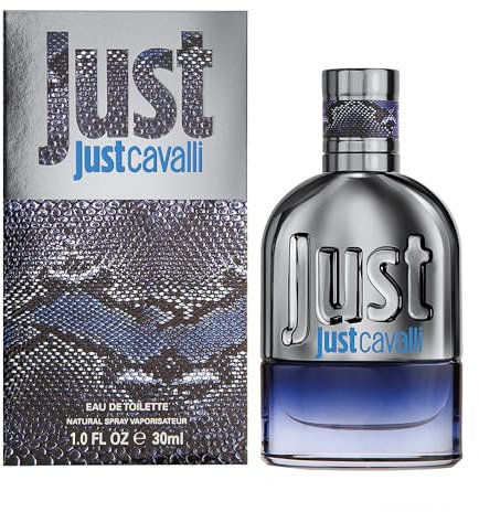 JUST CAVALLI, Eau de Toilette für Herren, warmer und pikanter Duft, 30 ml