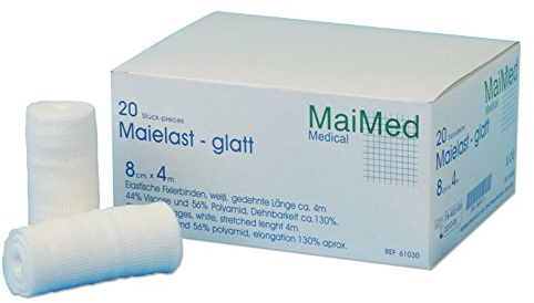 Mullbinde/Fixierbinde 6cm x 4m 20 Stück