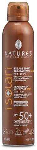 Spray solaire transparent pour enfants SPF50 + 200 ml