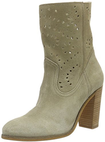 Tommy Hilfiger G1385anett Spring 3b, Stivali a Gamba Larga Donna, Beige (Light Taupe 032), 40 EU