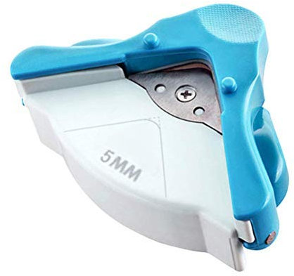 Enzege 5 mm Eckenrunder Corner Cutter Radiusschneider für Karten Scrapbooking(Blau)