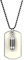 JewelryWe Personalisierte Schmuck Herren Halskette mit Gravur, Patronenhülse Gewehrkugel Militärischen Erkennungsmarken Armee Stil Dog Tag Anhänger mit 70cm Kette, Weiß