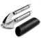 Deiss PRO Presse-Ail Inox Professionnel et Éplucheur d'Ail en Silicone - Épluche et écrase ail en quelques secondes - Extrêmement facile à nettoyer - Acier Inoxydable