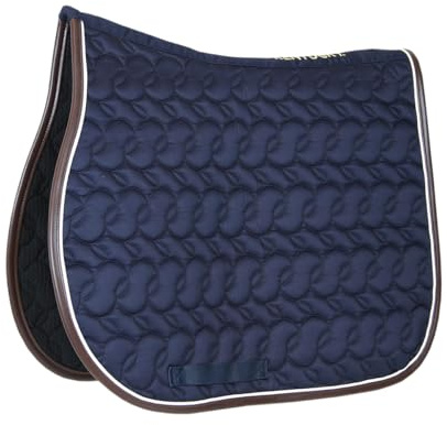 Kentucky Horsewear Schabracke Absorb ohne Kentucky-Logo, Farbe:Marine-Weiß-Braun
