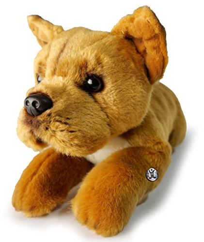 Staffordshire Bullterrier Kuscheltier Amstaff Hund Plüschtier TAMARO - Kuscheltiere*Biz