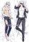 Gojo Satoru Anime Dakimakura Umarmender Kissenbezug, 150 x 50 cm, Pfirsichhaut