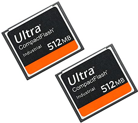 512MB Ultra CF Memory Card 512MB CF Card Industrial for DSLR Camera Card (2PACK) Designed for Photographers