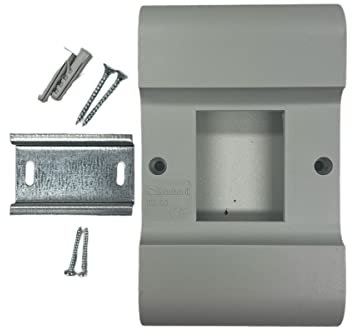 Kit Placca Calotta 2 Moduli DIN per Modifica Vecchi Interruttori Magnetotermici 642