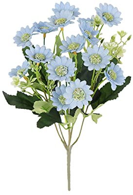 Künstliche Pfingstrosen-Blumen-Simulations-Rosen-Hochzeitssträuße Gefälschte Blumen-Rosen-Blumen-Seidenblumen-handgebundener Blumenstrauß Rosa Christrose Künstlich (B-012, One Size)