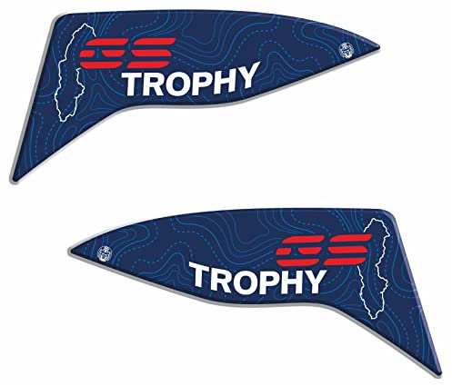 Protezione Paramani Resinato Adesivo 3D Compatibile con le moto BMW R 1250 GS Adventure Standard TROPHY