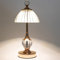 HEQET Cordless Table Lamp, Rechargeable Battery Operated Lamp,13'' Tall Dimmable LED Touch Lamp, Portable Crystal Gold Metal Beside Lamps for Bedroom Living Room Restaurant Outdoor