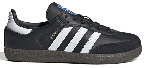 adidas Kinder Samba Og C Freizeitschuhe IE3678 Schwarz, Mehrfarbig, 33,5