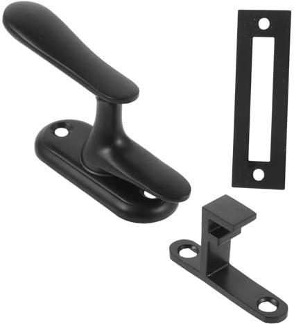 Hoement 1ensemble Verrou De Porte Acier Inoxydable Targette De Sécurité Robuste Pour Porte Entrée Installation Facile Et Optimale Pour Votre Maison