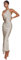 AOWVUTS Robe de Soirée Femme Robe Longue Sexy en Satin Robe Élégant Col Halter Robes Maxi Slim sans Manches Chic Robe de Soirée Cocktail Promo Bal