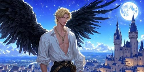 Malen Nach Zahlen Erwachsene Engel Menschen und Götter Malen Nach Zahlen Kinder, Handgemalt Ölgemälde Kit für Anfänger und Erwachsene mit 6-Pinseln und Acrylfarbe, Paint by Numbers Set 50x100cm Y-9477