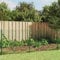 Green 1.1x10m Chain Link Fence with Flange Durable Wire Mesh Roll for Poultry Chicken Rabbit and Garden Panel Fence
